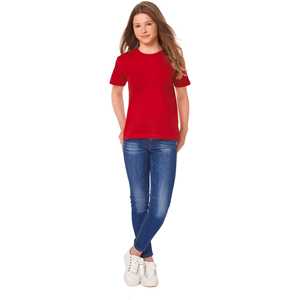 เสื้อยืดและเสื้อโปโลสำหรับเด็กผู้หญิง CG149สบายและมีสไตล์ - Product Image 1
