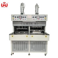 Machine de pressage à chaud pour houppettes à coussin d'air à double station 15KHZ, nouvelle, certifiée CE, 380V/220V