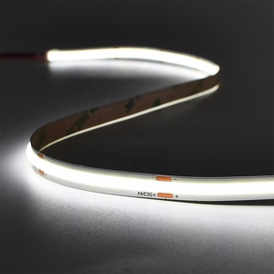 Bande lumineuse LED COB DC24V 9W/M 480LEDs/m 8mm PCB 5m/rouleau CE RoHS Ruban flexible 2700K 3000K 4000K 6000K Bandes lumineuses LED COB - Product Image 2