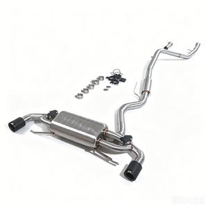Vente directe d'usine, système d'échappement Catback pour BMW 225i G42 2.0T B48 2022, tuyau d'échappement haute performance, silencieux Valvetronic - Product Image 3