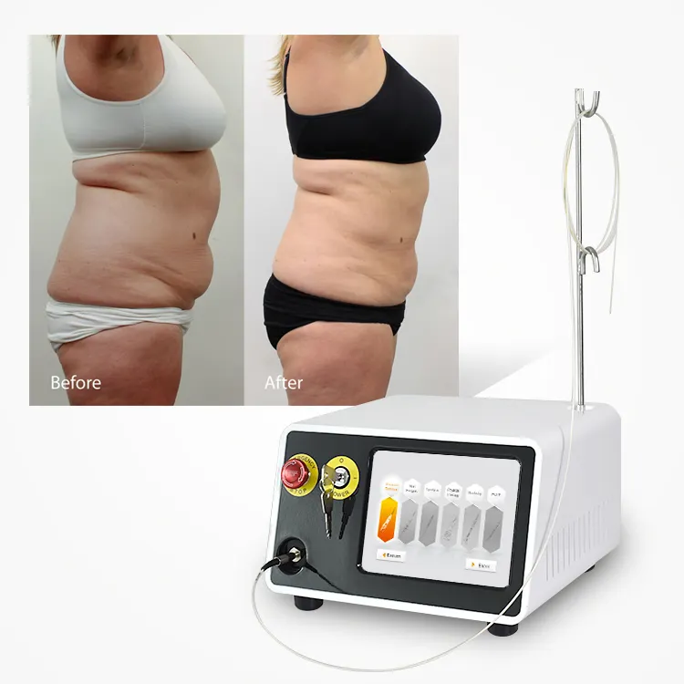 Liposuzione Laser macchina medica chirurgica 980 1470nm unità di lipolisi laser cannula addominale liposuzione facciale