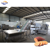 Fabrieksgecustomizeerde automatische zoete aardappelverwerkingslijn, zoete aardappelweek-, was- en luchtdroogmachine