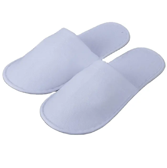 Hotels Special Disposable Slippers Cloth Felt Slippers White Color hotel slippers