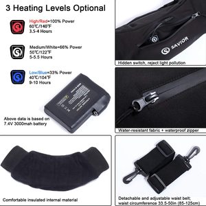 USB Hiver Chauffe-Main Thermique En Gros Chaud Et Sûr Batterie Électrique Rechargeable Chauffage SHHW02 - Product Image 3
