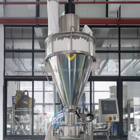 Machine d'emballage manuelle à vis sans fin pour poudre, piment, détergent, café sec, talc, lait et extincteur d'incendie