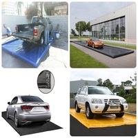 Tapis Commercial pour nettoyage de voiture, tapis de confinement d'eau personnalisé Pvc Portable gonflable tapis de lavage de voiture