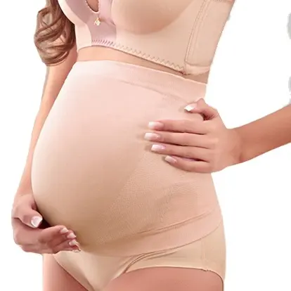 Seamless Elastic Maternity Belt Pregnancy Support Waist Belly Band for Pregnancy and Back Pain