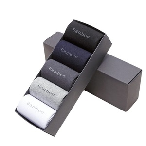 Meias Masculinas Premium de Fibra de Bambu Macia, Respiráveis, que Absorvem a Umidade e Resistentes a Odores, em Caixa de Presente - Product Image 4
