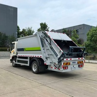 Camion compacteur de déchets Sinotruk HOWO 4x2, véhicule à énergie nouvelle, 10,5 m³, chargement arrière, pour la collecte des déchets
