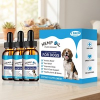 Huile de graines de chanvre apaisante en gros de Chanson Factory avec soutien immunitaire et bien-être de la peau et du pelage pour chats et chiens (liquide)