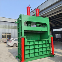 Presse à balles hydraulique pour plastiques expansés, carton et vêtements usagés, compacteur vertical hydraulique