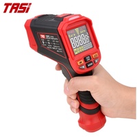 Thermomètre infrarouge numérique TASI TA603C -32°C à 1680°C, mesure haute température sans contact, écran couleur VA, plastique, IP64