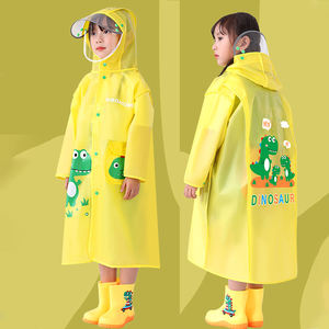 Imperméable pour Enfants en Gros avec Grande Visière, Garçons Filles, pour Sac d'École, <span class=keywords><strong>Cape</strong></span> <span class=keywords><strong>de</strong></span> <span class=keywords><strong>Pluie</strong></span> d'Extérieur pour Randonnée et Étudiants - Product Image 1