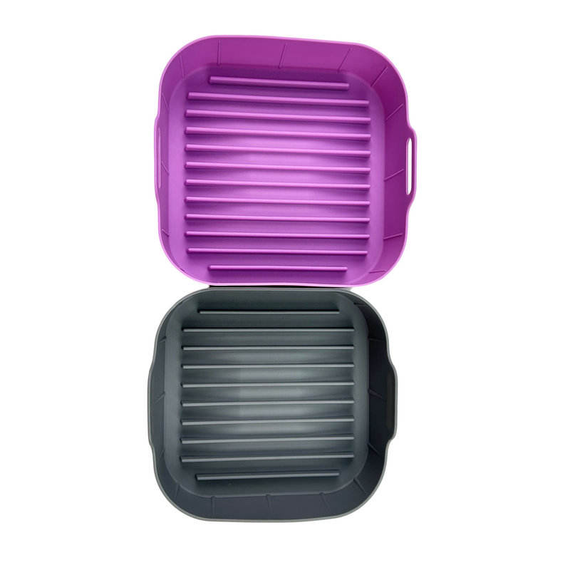 Gris 1 pièce carré de 20,5 cm