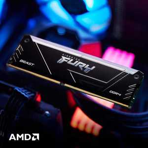 Kingston FURY 16 Go (2x8 Go) 3200 MHz <span class=keywords><strong>DDR4</strong></span> CL16 RGB DIMM <span class=keywords><strong>RAM</strong></span> de jeu pour PC, mémoire de bureau AMD Expo KF432C16BB2AK2/16 - Product Image 6