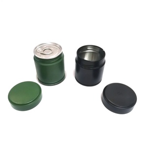 Customized Round Metal <strong>Tin</strong> <strong>Cans</strong>, Matcha <strong>Tin</strong> <strong>Cans</strong> With Easy to Pull Lids and sealed Metal <strong>Tin</strong> <strong>Cans</strong> - Product Image 6