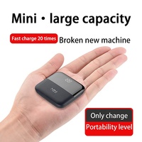 Venta al por mayor de fábrica Q5 Mini PowerBank 10000mAh ABS Venta caliente con potencia de salida de 10W y interfaz Micro USB