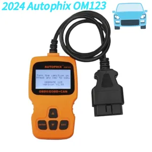 AUTOPHIX OM123 OBD2 ô tô máy quét xe công cụ Chẩn đoán ODB2 tự động <span class=keywords><strong>scaner</strong></span> đọc rõ ràng động cơ lỗi ánh sáng mã đọc ELM327 - Product Image 2