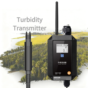 Turbidimètre portable IP68 0-1000NTU ±3% de précision, aquaculture, qualité de l'eau, surveillance aquatique à distance LoRa, capteur de turbidité - Product Image 1