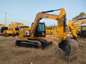 Excavadora hidráulica avanzada CAT307, motor Robin, capacidad de cubo de 0,32 M, peso operativo de 7 toneladas, motor de fuerza de excavación mejorado - Product Image 5