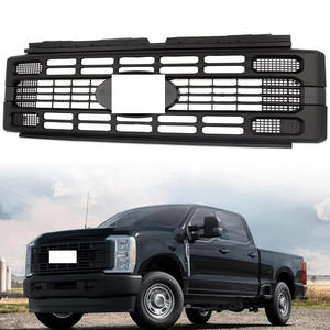 Grille de pare-chocs avant de vente d'usine adaptée pour 2023-2025 Ford F250 <span class=keywords><strong>F350</strong></span> F450 F550 Super Duty XL/XLT remplacement supérieur avant - Product Image 1