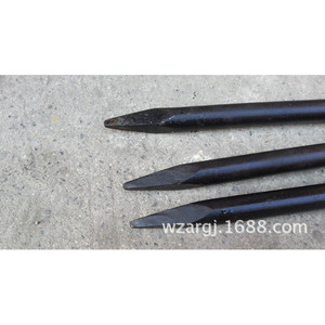 Pneumatic Chisel 25x350Mm Steel Round Pointed Tip For Air Hammer Drills - Product Image 2