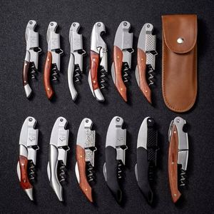 Exquisite Personalized Wine Opener Kit with Wooden Handle, Appropriate for Various Events - Product Image 3