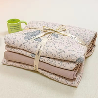 Parure de lit jacquard imprimée en microfibre lavée, 4 pièces, 100 % polyester, housse de couette et taies d'oreiller, pour la maison et l'hôtel – Grande Vente