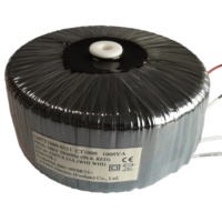Transformador Toroidal Profesional Personalizado de 220V 230V 12V 24V Clase B con Aislamiento de Bobinado de Cobre