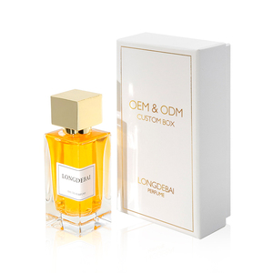 Best Selling Square Perfume Bottle Red <b>Black</b> 50Ml 35ml Perfume Glass Bottle Luxury Perfume Bottle With Gift <b>Box</b> Packaging - Product Image 4