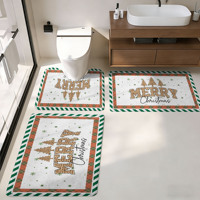 Christmas Printing Hot Sale Wholesale Non-slip PVC Foam Mats Stain-resistant Anti-fatigue Bohemian Style 5-12mm Thick for