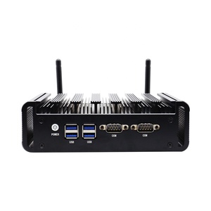 PC Industrial sin Ventilador de 11.ª Generación, Doble LAN, Doble Puerto Serie RS232 COM, RAM DDR4, Mini Computadora Integrada, Gateway de Automatización IPC - Product Image 5