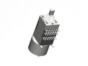 Potenciómetro Rotatorio Motorizado RM16X3, RM1613, RM1623, RM1633, Potenciómetro Soundwell - Product Image 3