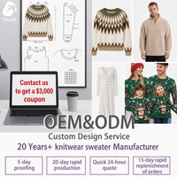 Pull d'hiver pour femmes personnalisé FNJIA Europe Amérique Style solide tissu uni grande taille robe Maxi en tricot pull en tricot d'hiver