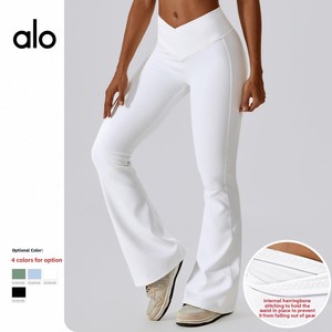 Women's for Yoga <strong>Pants</strong> High Waist Cross-over Design Slight Flare Leg-Lengthening <strong>Tummy</strong> <strong>Control</strong> <strong>Butt</strong>-<strong>Lifting</strong> Fitness Sports - Product Image 2