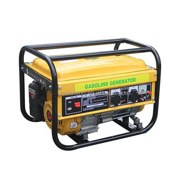 2.5kW 220V Electric Start Gasoline Generator 4 Stroke Petrol Engine Portable Home Backup Power Generator