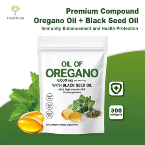 Cápsulas de Aceite de Orégano 6000 Mg con Aceite de Semilla Negra Ultra Alta en Carvacrol, Suplemento Dietético - Product Image 5