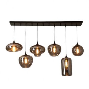 Lampadario Artistico in Ferro con <span class=keywords><strong>Faretti</strong></span> LED per Sala da Pranzo, Illuminazione Retrò di Lusso per Hotel - Product Image 2