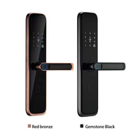 Cerradura Inteligente para Puerta con Control por Aplicación Tuya Ttlock, Huella Dactilar Electrónica, Pantalla Táctil Digital, Código de Teclado