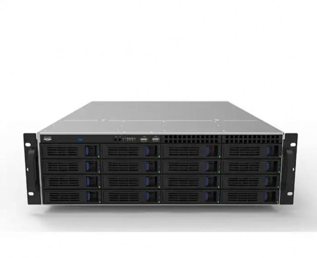 3U 3316 ATX Hot Swap 16-Bay Rackmount Server Case for Data Storage (In Stock)