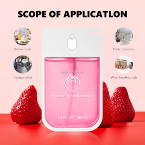 สเปรย์แอลกอฮอล์ล้างมือแบบพกพา OEM ODM ผลิตตามสั่ง กำจัดเชื้อโรคได้ 99.99% กลิ่นผลไม้ ไม่ต้องใช้น้ำ - Product Image 5