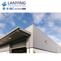 Almacén con Estructura de Acero Personalizable, Estructura de Acero de 2000 Metros Cuadrados, Almacén Prefabricado Asequible con Ventana de Marco de Aluminio