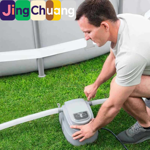 Jingchuang58259 <span class=keywords><strong>Calentador</strong></span> <span class=keywords><strong>de</strong></span> Agua Estándar Europeo para Piscinas y Estanques <span class=keywords><strong>de</strong></span> Peces, Accesorios para Piscinas Móviles <span class=keywords><strong>de</strong></span> Plástico - Product Image 1