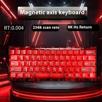 Clavier mécanique de jeu GATERON E-Sports, nouveau, USB, RGB, 61 touches, compatibilité avec les axes magnétiques, pour PC portable, ordinateur de bureau en plastique