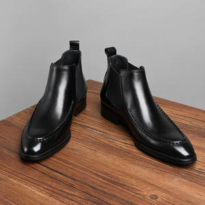 Nouvelles Chaussures Habillées en Cuir pour Hommes, Style Anglais, à Bout Pointu, Gravées, Décontractées et Formelles, Meilleures Ventes - Product Image 3