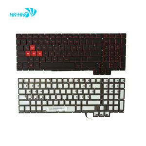 Piezas de <span class=keywords><strong>Notebook</strong></span> Teclado retroiluminado rojo <span class=keywords><strong>15</strong></span>-CE para HP <span class=keywords><strong>OMEN</strong></span> <span class=keywords><strong>15</strong></span>-ce198wm <span class=keywords><strong>15</strong></span>-ce199nr <span class=keywords><strong>15</strong></span>-ce011dx <span class=keywords><strong>15</strong></span>-ce013dx Sp Teclado español - Product Image 3