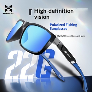 Lunettes <span class=keywords><strong>de</strong></span> pêche polarisées HISTAR avec protection UV, résistantes au vent, détection <span class=keywords><strong>de</strong></span> flottabilité pour <span class=keywords><strong>la</strong></span> pêche au leurre, modèle THSD-WSCDYJ - Product Image 3