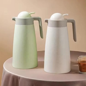 กระติกน้ำร้อนสุญญากาศพลาสติกบุรองเปลือกแก้วความจุขนาดใหญ่แฟชั่นใหม่ - Product Image 1