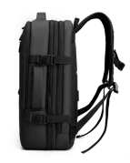 Sac à dos pour ordinateur portable professionnel imperméable avec port USB, grande capacité, sac de voyage, sac à dos antivol pour ordinateur portable