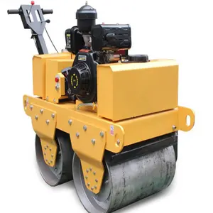 Hand-push Double Drum 500kg Small Body Asphalt Road Roller Compactor